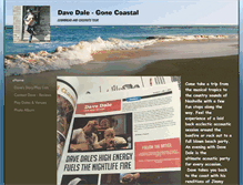 Tablet Screenshot of gonecoastalmusic.com